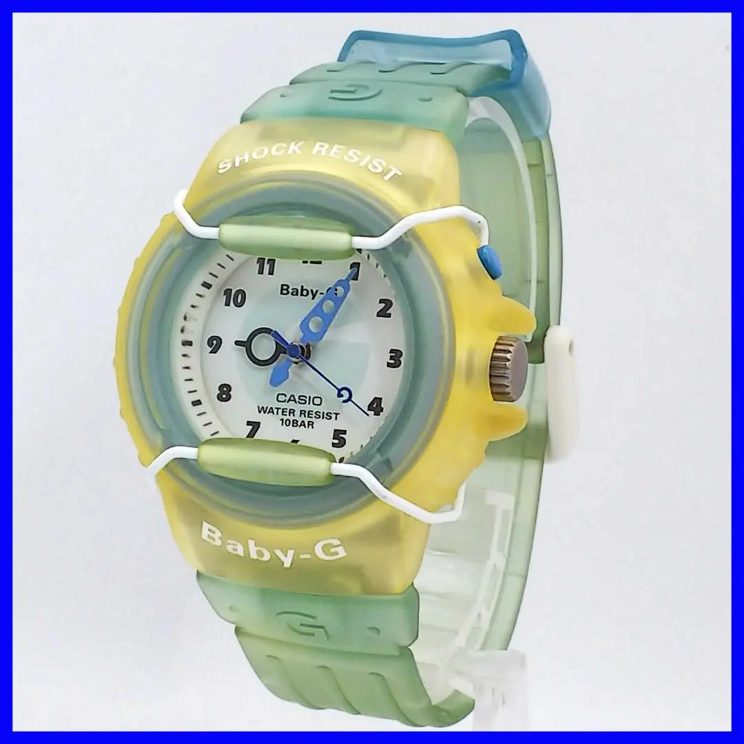 1147【電池交換済】カシオ Baby-G BG-11 スケルトン 腕時計