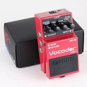 Pedales de guitarra BOSS de segunda mano de Japón BOSS VO-1 Vocoder