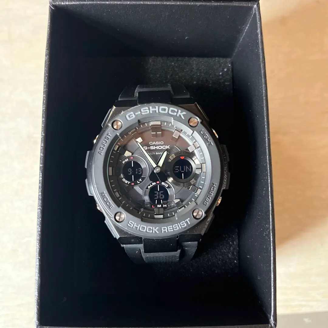 CASIO G-SHOCK GST-W100G-1BJF 箱、保証書付き