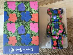 BE@RBRICK 400ANDY WARHOL Flowers BERBRICK 400()