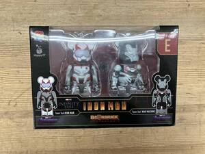 Rare Bearbrick E.Team Suit IRON MANTeam Suit WAR MACHINE BERBRICK 100 2 Happy MARVEL Infinity SAGA