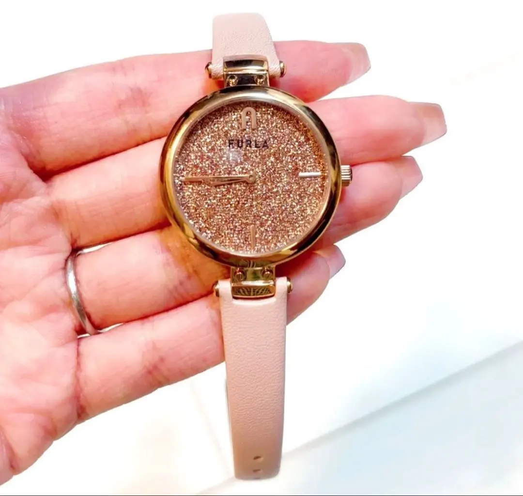 FURLA 腕時計 クォーツ ピンク