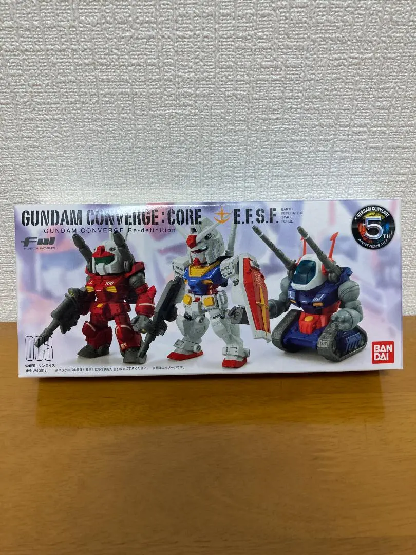 ガンダムコンバージ ／ CORE 地球連邦軍セット 5周年記念