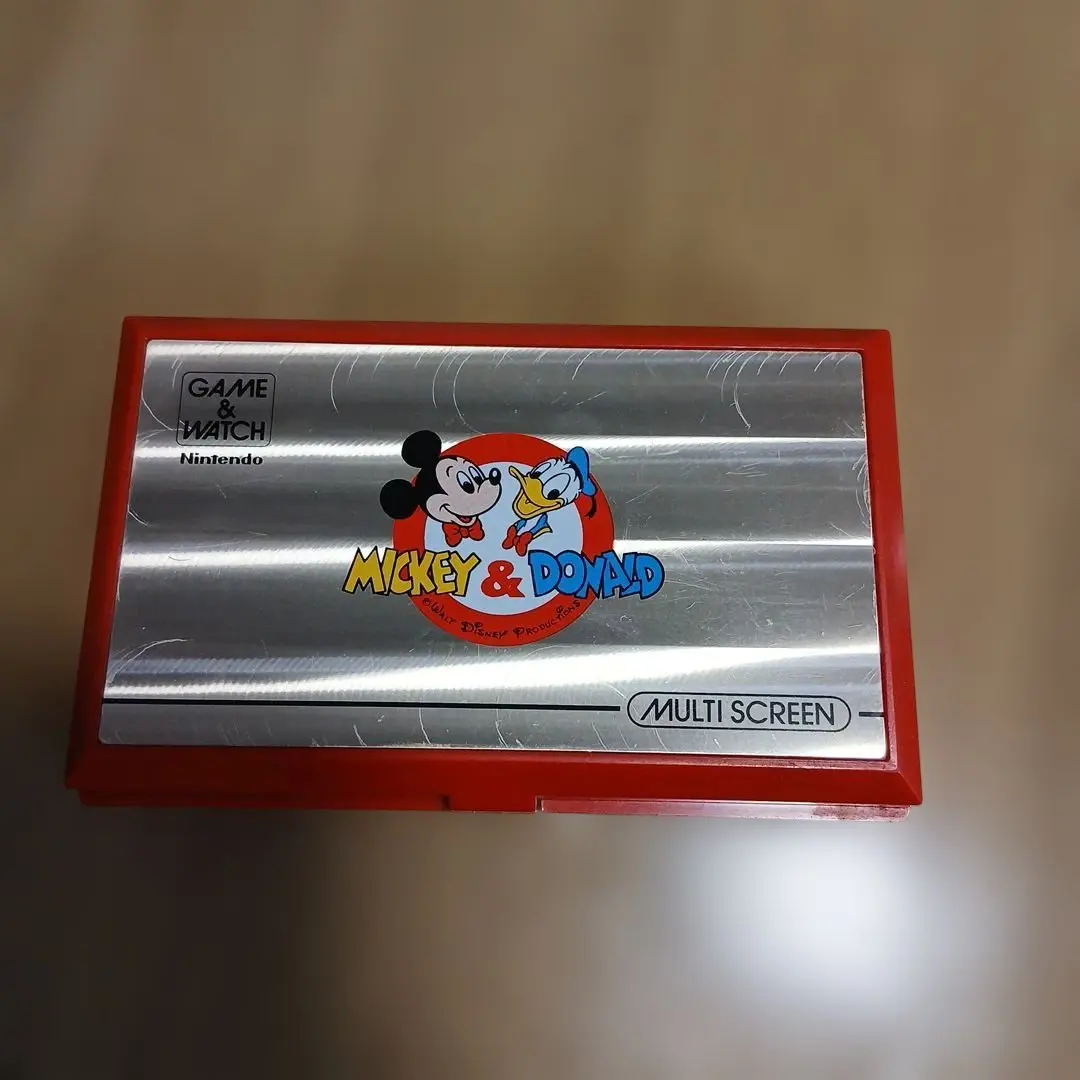 ミッキー＆ドナルド　任天堂　ゲームウォッチ