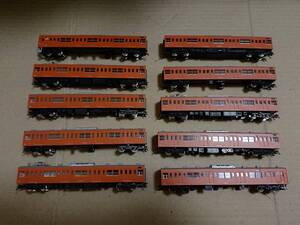 Japanese N-scale Model Trains KATOJR 201 10