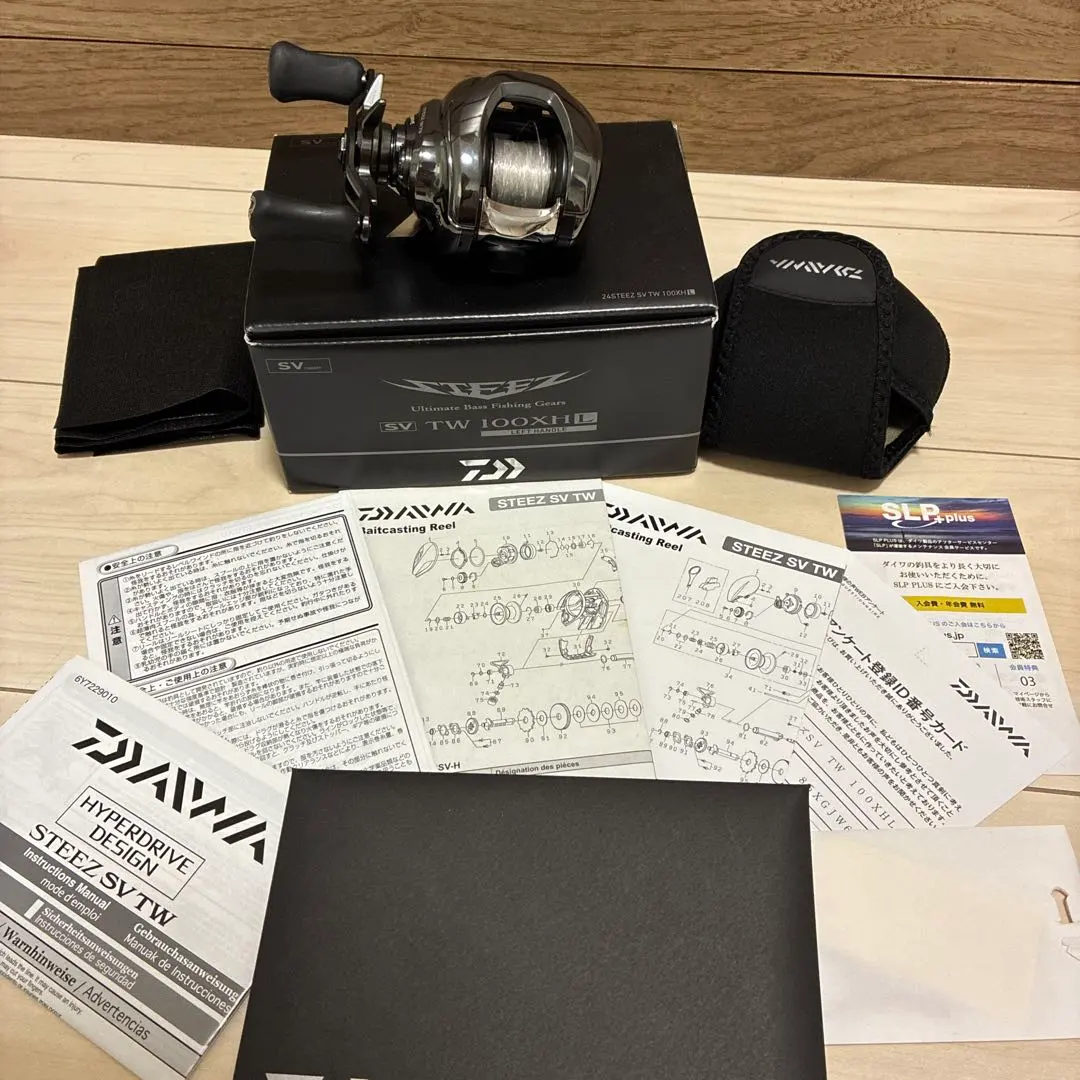 DAIWA STEEZ SV TW 100 XH L ベイトリール