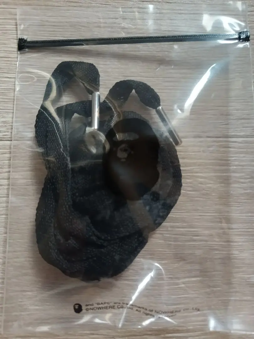 ベイプスタ　純正　シューレース　ブラック　靴紐　Bapesta ape エイプ