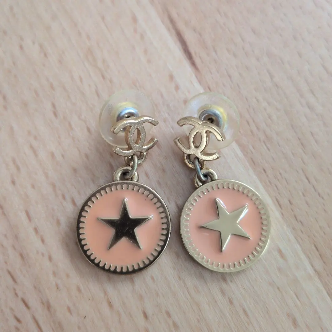 CHANEL ココマーク スター ピアス