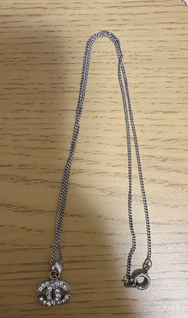 CHANEL ココマーク ネックレス シルバーカラー