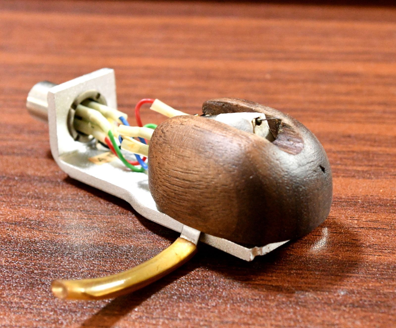 【音門】DENON DL-103 WALNUT MCカートリッジ　カンチレバーがボロン　新品