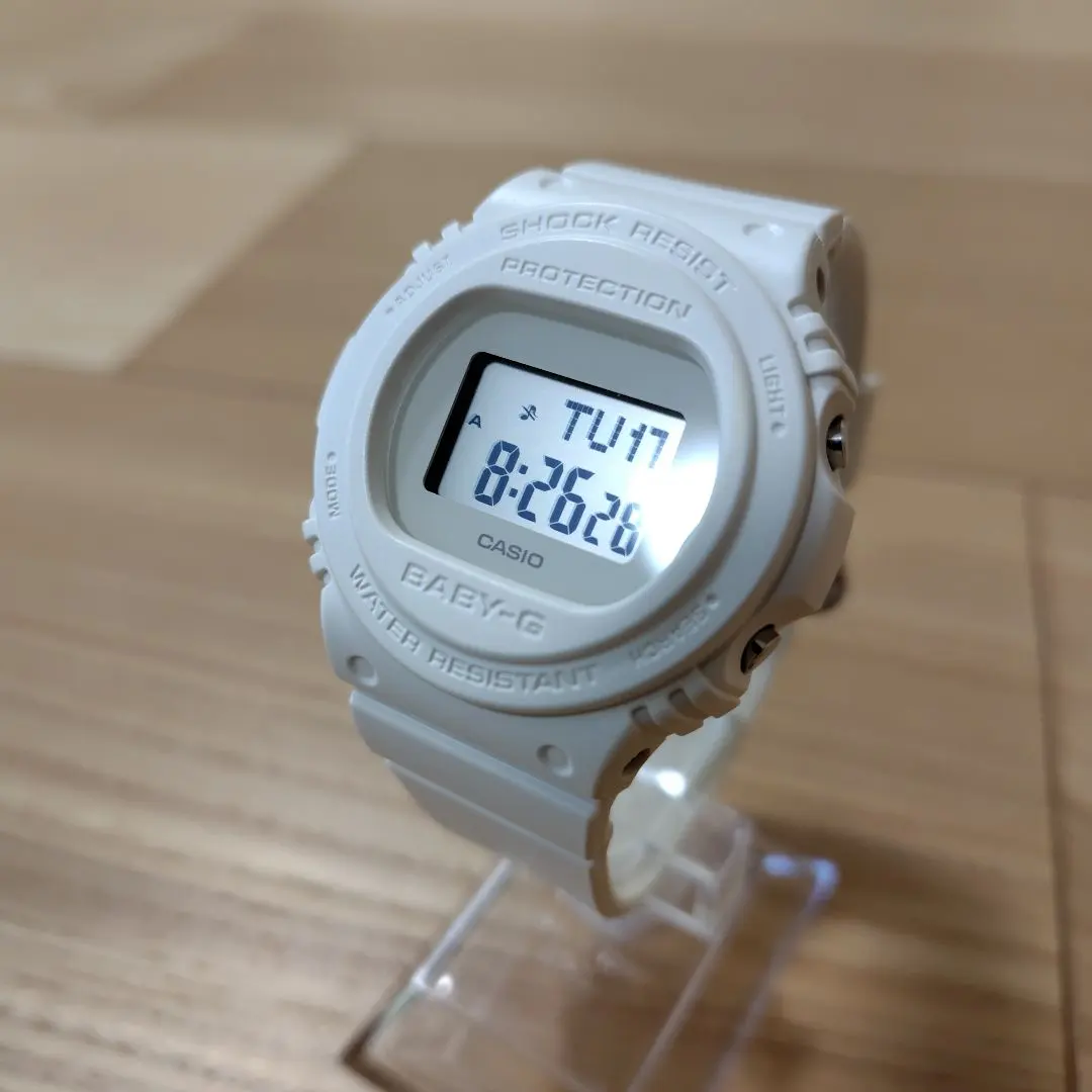 CASIO BABY-G ホワイト デジタル腕時計