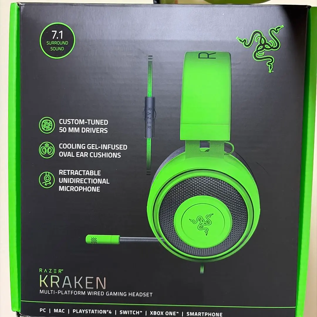 Razer Kraken ゲーミングヘッドセット 7.1サラウンド