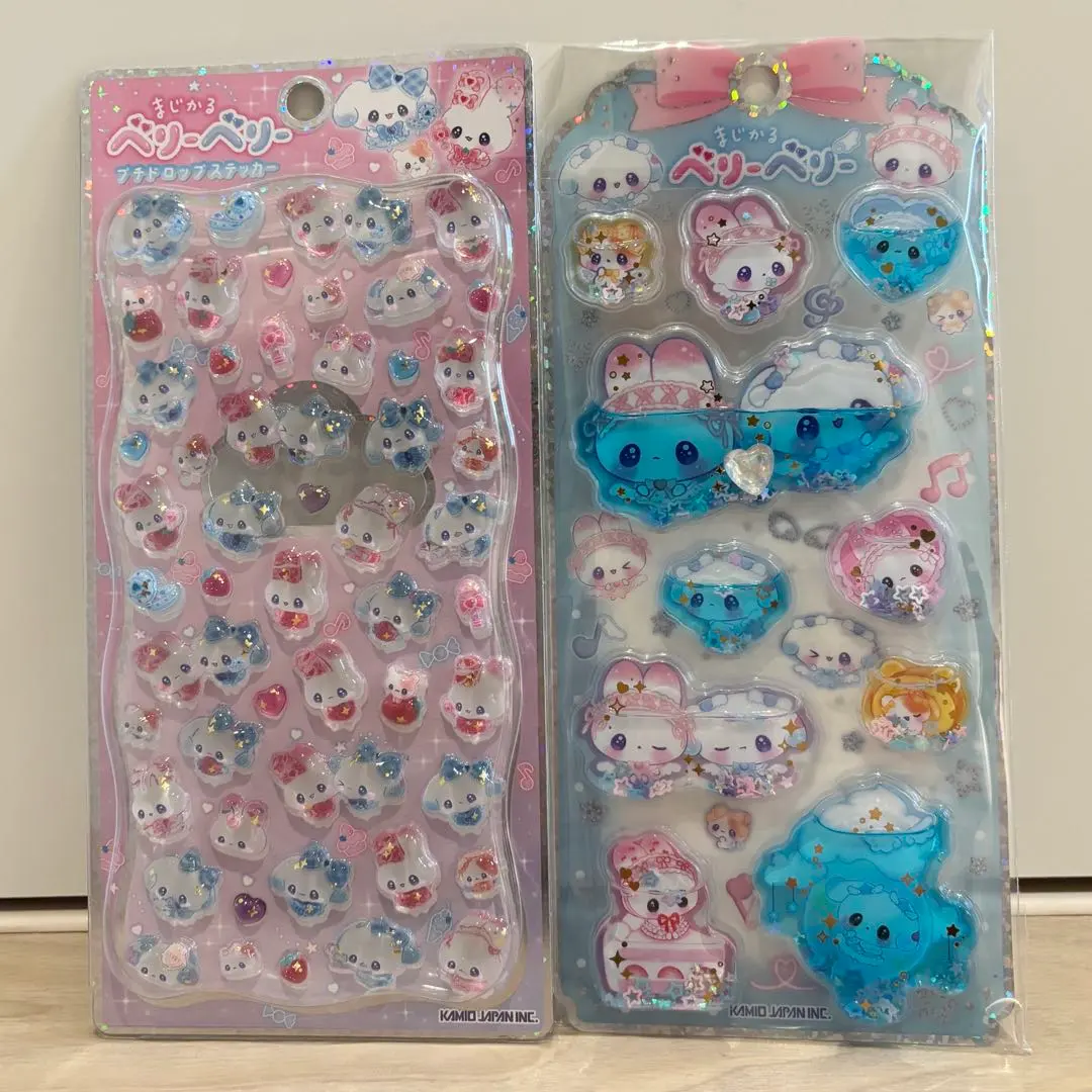 【正規品】　まじかるベリーベリー プチドロップステッカー ウォーターシール