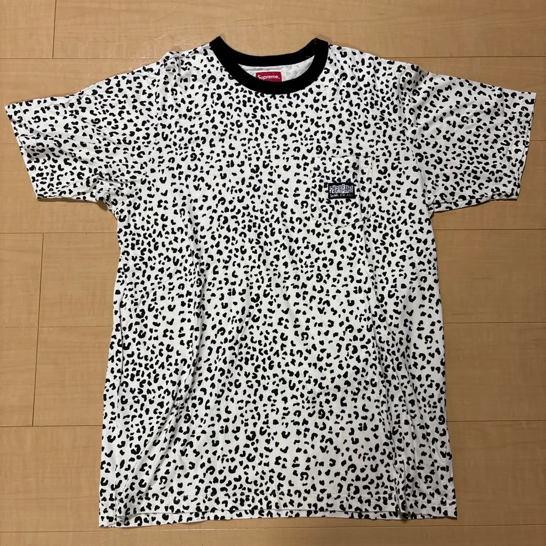 supreme Leopard Pocket Tee