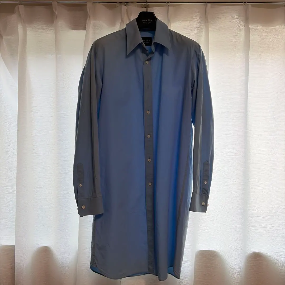 NUMBER (N)INE ロングシャツ ブルー 03/SS カート期 サイズ2