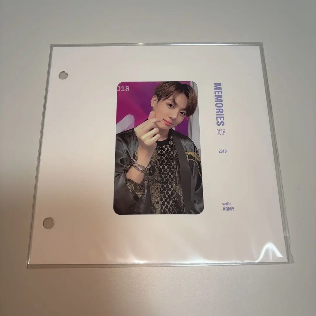 BTS 2018 Memories メモリーズ ジョングク トレカ