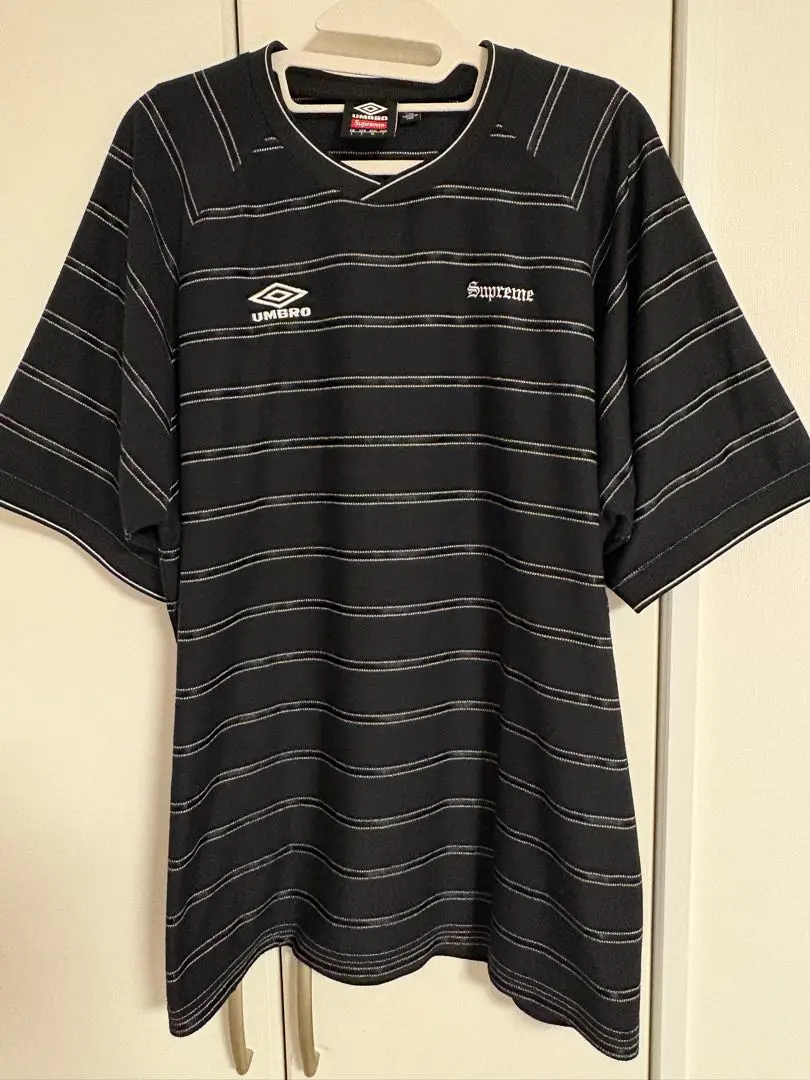 Supreme Umbro Stripe Soccer Jersey XL