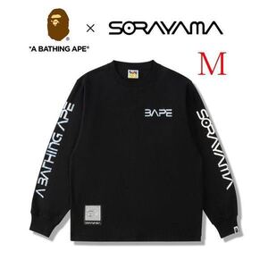 Bape M BAPE X HAJIME SORAYAMA LS TEE T