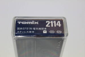 Trenes japoneses en miniatura a escala N TOMIX 2114 EF81-300