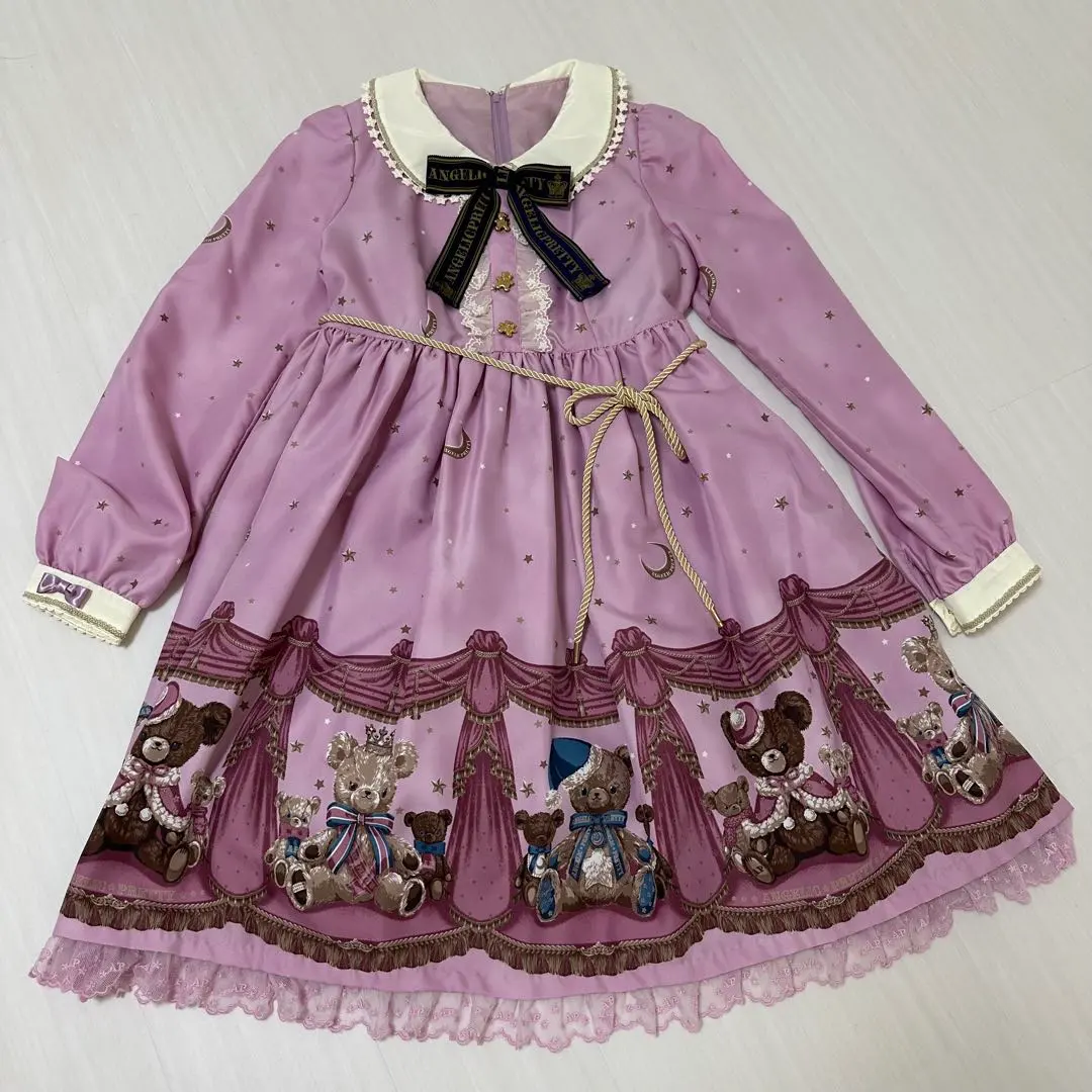 アンジェリックプリティdream bear ワンピース OP ピンク クマ