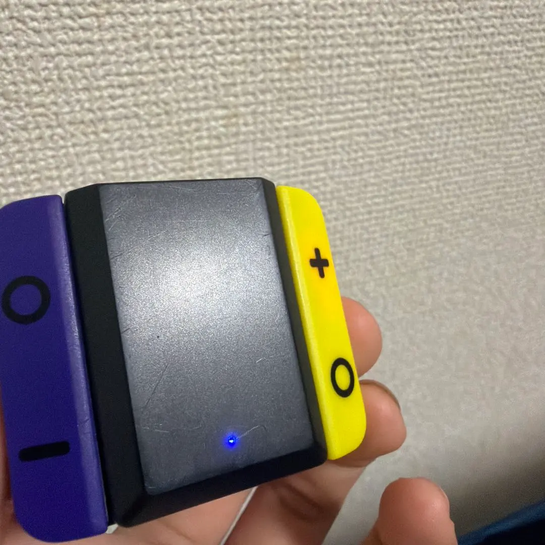 ワイヤレスイヤホン 本体 パープル イエロー