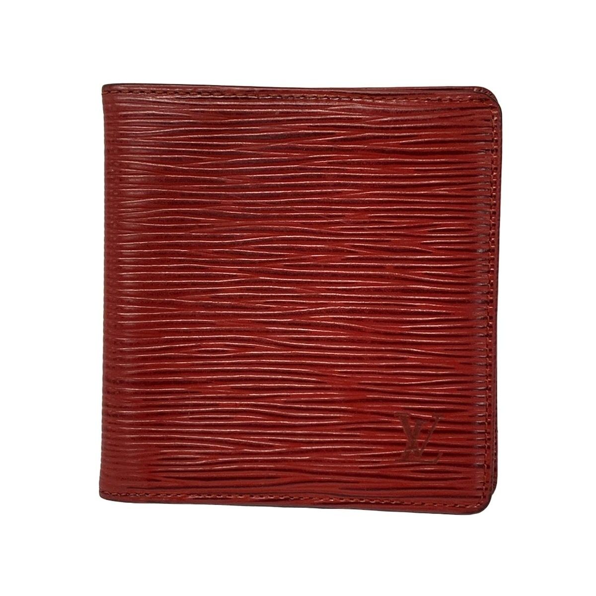 LOUIS VUITTON(ルイヴィトン) 札入れ エピ ポルトビエ6カルトクレディ M63317 カスティリアンレッド レザー