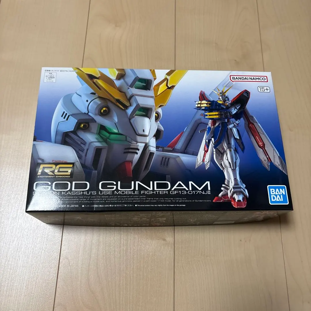 RG 1/144 ゴッドガンダム ガンプラ