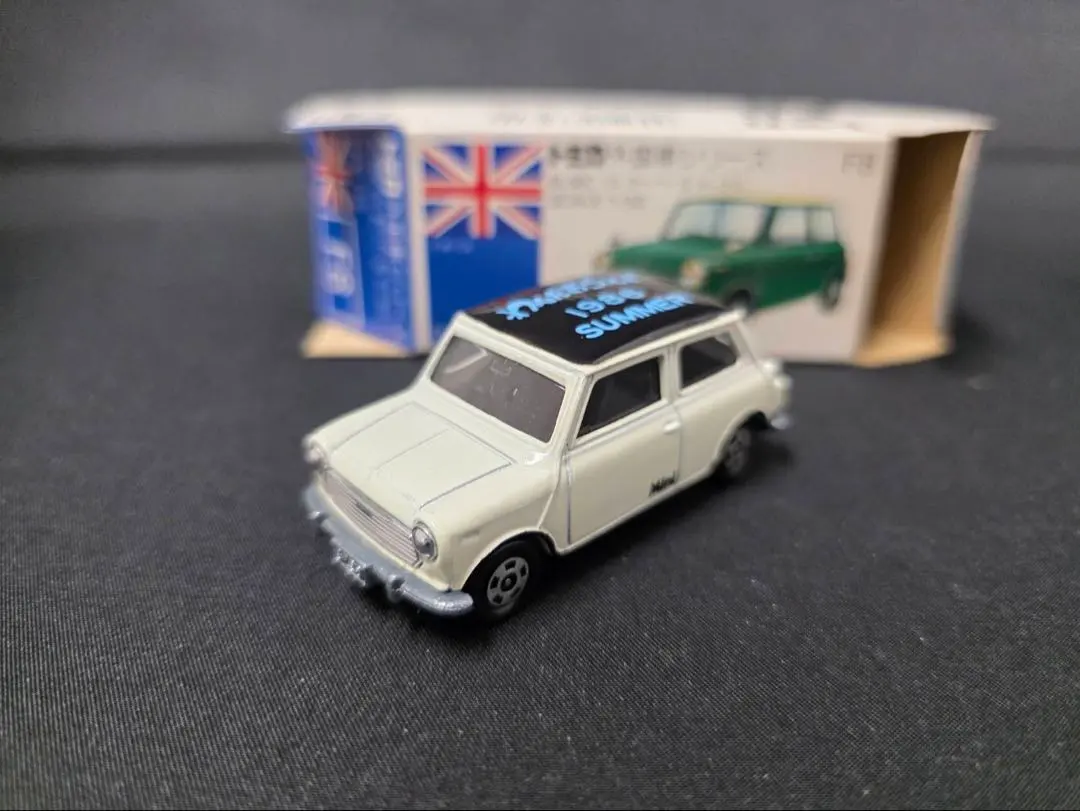 トミカ青箱F8BLMCミニクーパーSマークⅢ(日本製) 美品