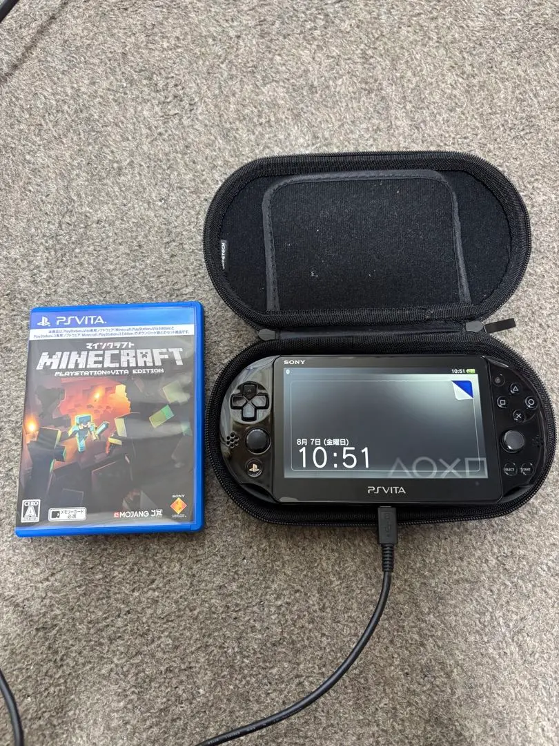 PlayStation Vita 本体 マインクラフトセット 32GBカード付き