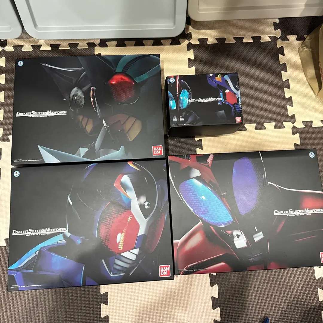 CSM カブトゼクター　ガタックゼクター　ハイパーゼクター　ホッパーゼクター