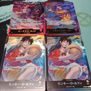 One Piece Card Game JP 4 ONE PIECE CARD GAME D ST08-001 ST10-001 ST10-003