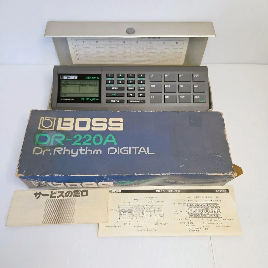 BOSS DR-220A リズムマシン　 Dr. Rhythm Digital