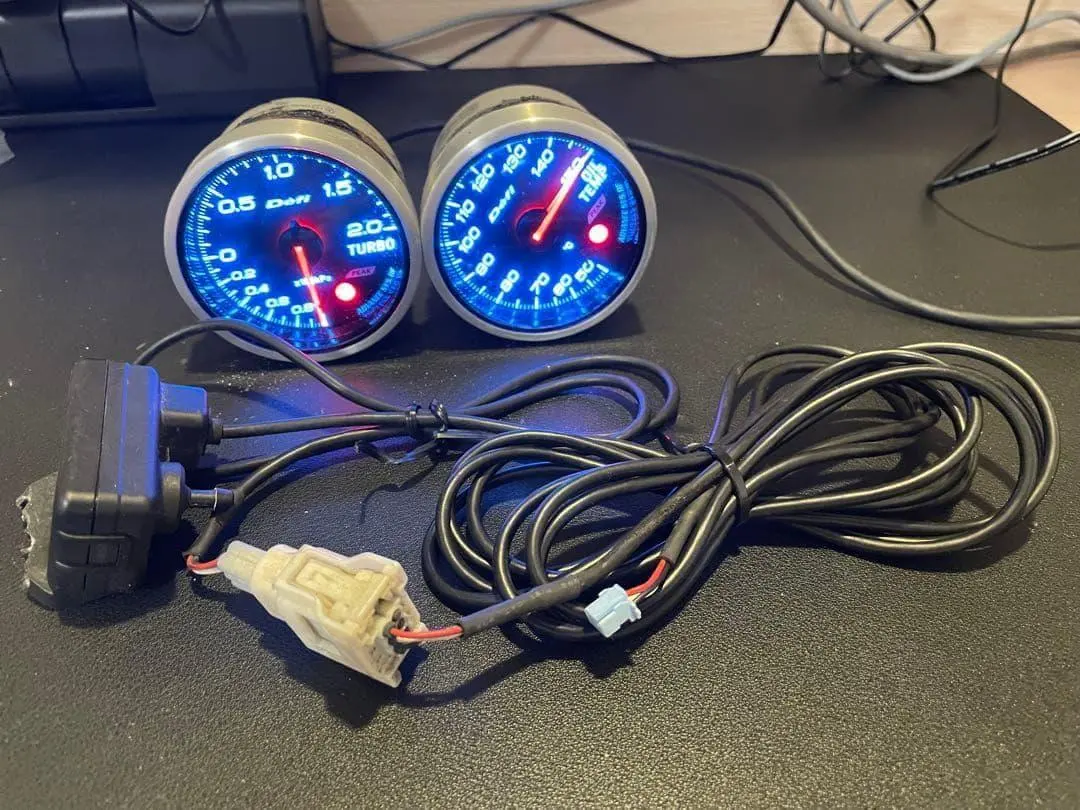 defi advanceBF ブースト、油温青色セット　デフィー