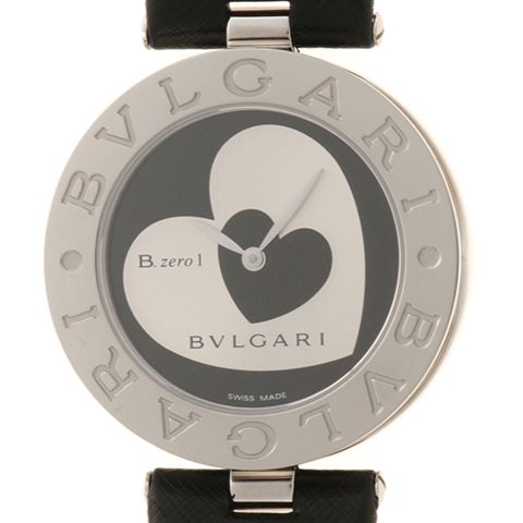BVLGARI ブルガリ B-zero1 ビーゼロワン BZ35S ステンレス/カワ レディース クォーツ【中古】432【2147200563428】