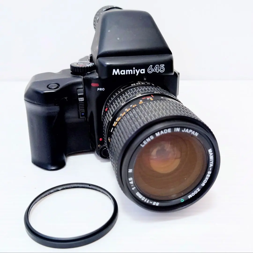 Mamiya 645 PRO 中判カメラ レンズ付　ボディ ジャンク
