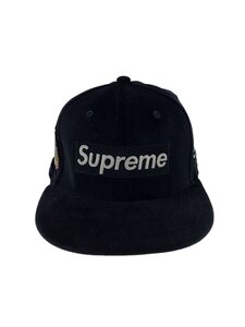 Supreme NEW ERASupreme7 58BLKVelour Box Logo