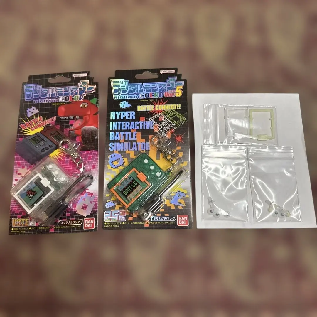 【新品未開封】デジタルモンスターCOLORセット　カスタムパーツ付き　希少