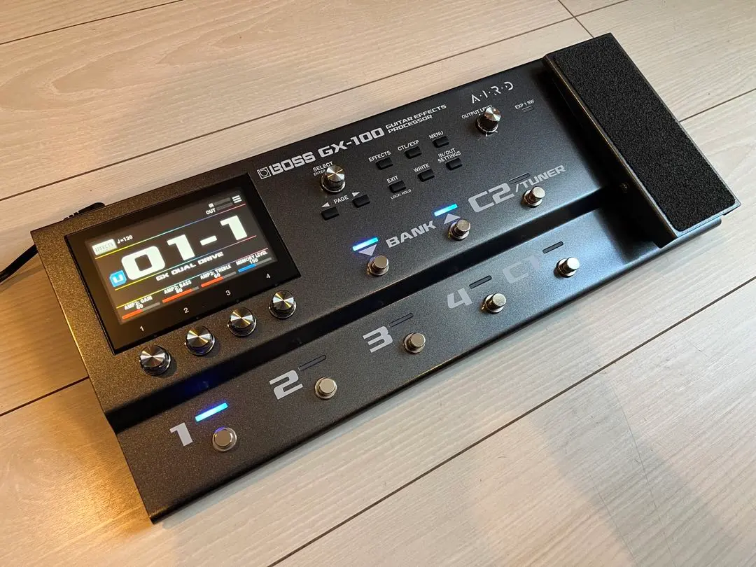 BOSS GX-100 マルチエフェクター BT-DUAL付属 美品