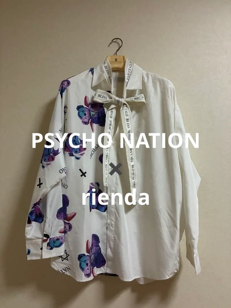 【地雷系・量産型】PSYCHO NATION BIG× riendaブラウス2点