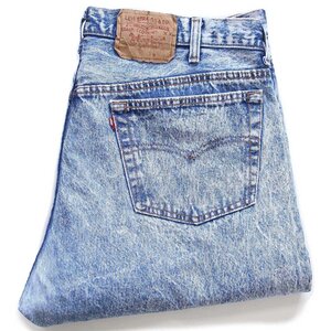 Denim selvedge japonés 80s USA Levis 501 W40 L30 