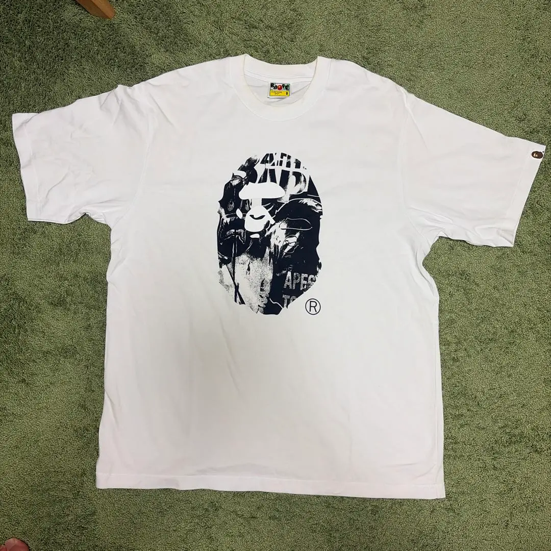 A BATHING APE Tシャツ ホワイト Sサイズ