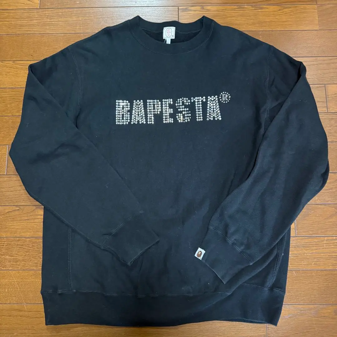 Bape スワロフスキー スウェット Lサイズ NIGO期 BAPESTA