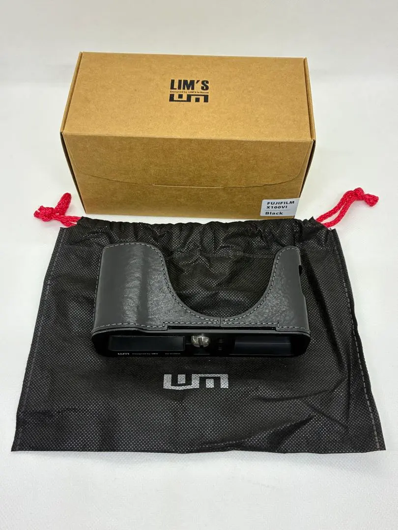 LIM’S Design FUJIFILM X100VI用ハーフケース ブラック