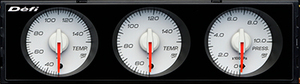 Indicadores JDM Defi de segunda mano Defi DIN-Gauge() Style98 Hommage DF14406