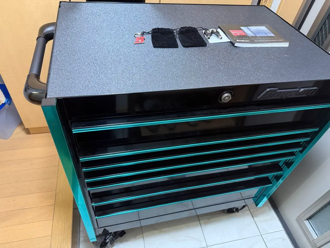 Snap-on スナップオン ロールキャブ ツールキャビネット 鍵2本付き