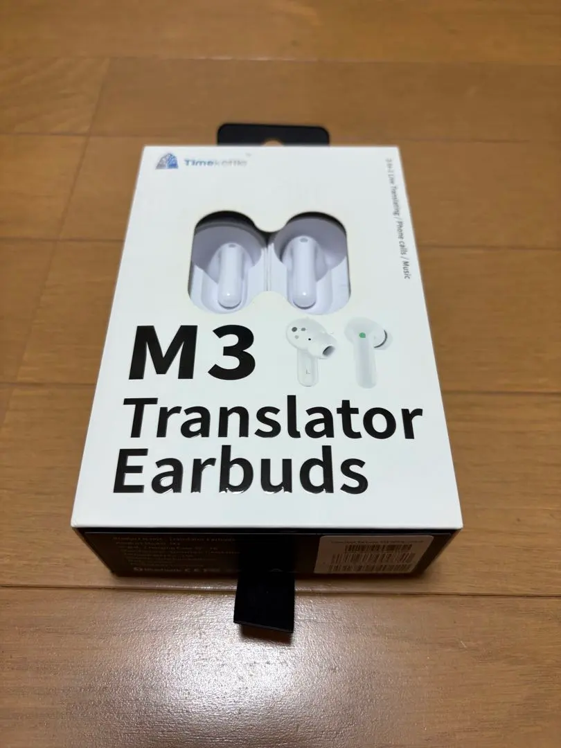 【美品・白】Timekettle M3 イヤホン翻訳機 オフライン残有