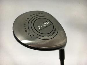 Used Japanese Golf Clubs ZOOM-F FW 15 M-43