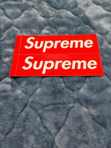 Supreme 2 SUPREME BOX LOGO STICKER RED 2