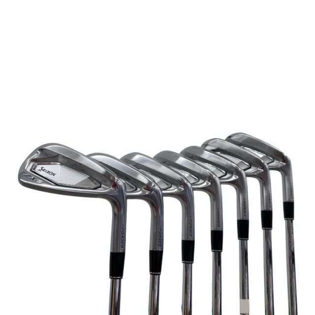 【中古】 ダンロップ SRIXON ZXi5 8S アイアンセット IR 純正特注シャフト (フレックスS) メンズ 男性用 右利き 右用 Cランク ゴルフクラブ