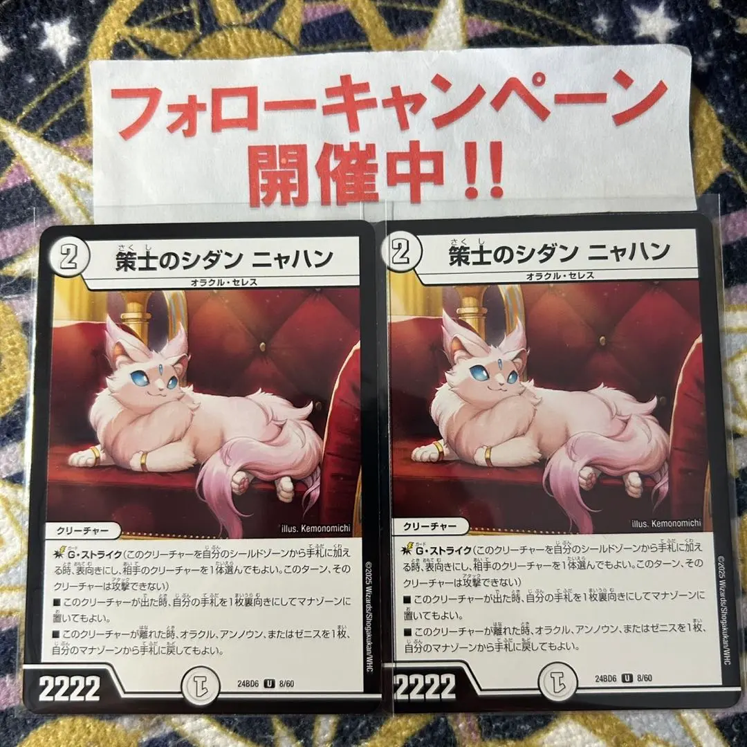 策士のシダン ニャハン 2枚